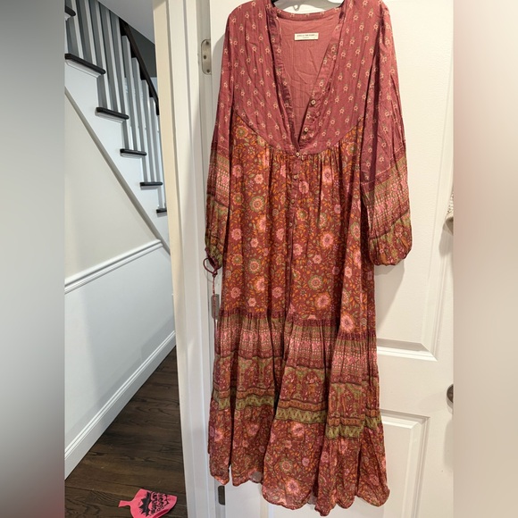 Spell Dresses & Skirts - Spell Bohemian Maxi Dress - Red and Green